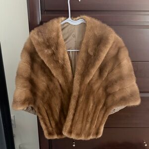 Beaver Tan Fur Women's Coat